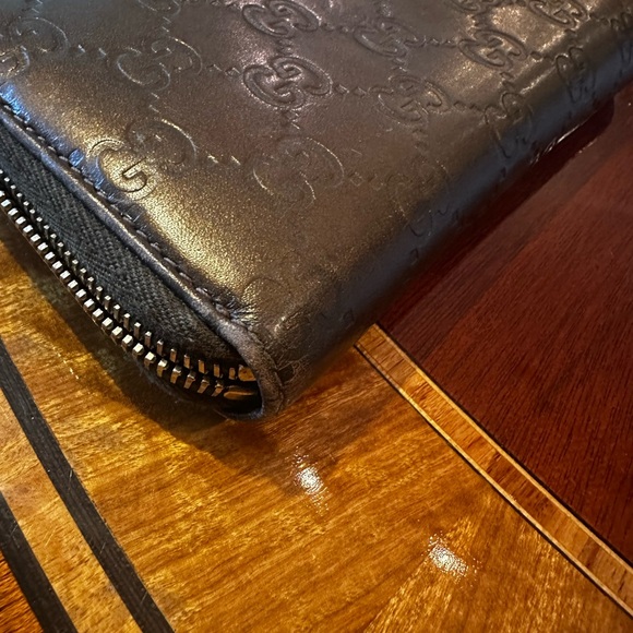 Gucci interlocking G pattern zip wallet - Picture 8 of 11